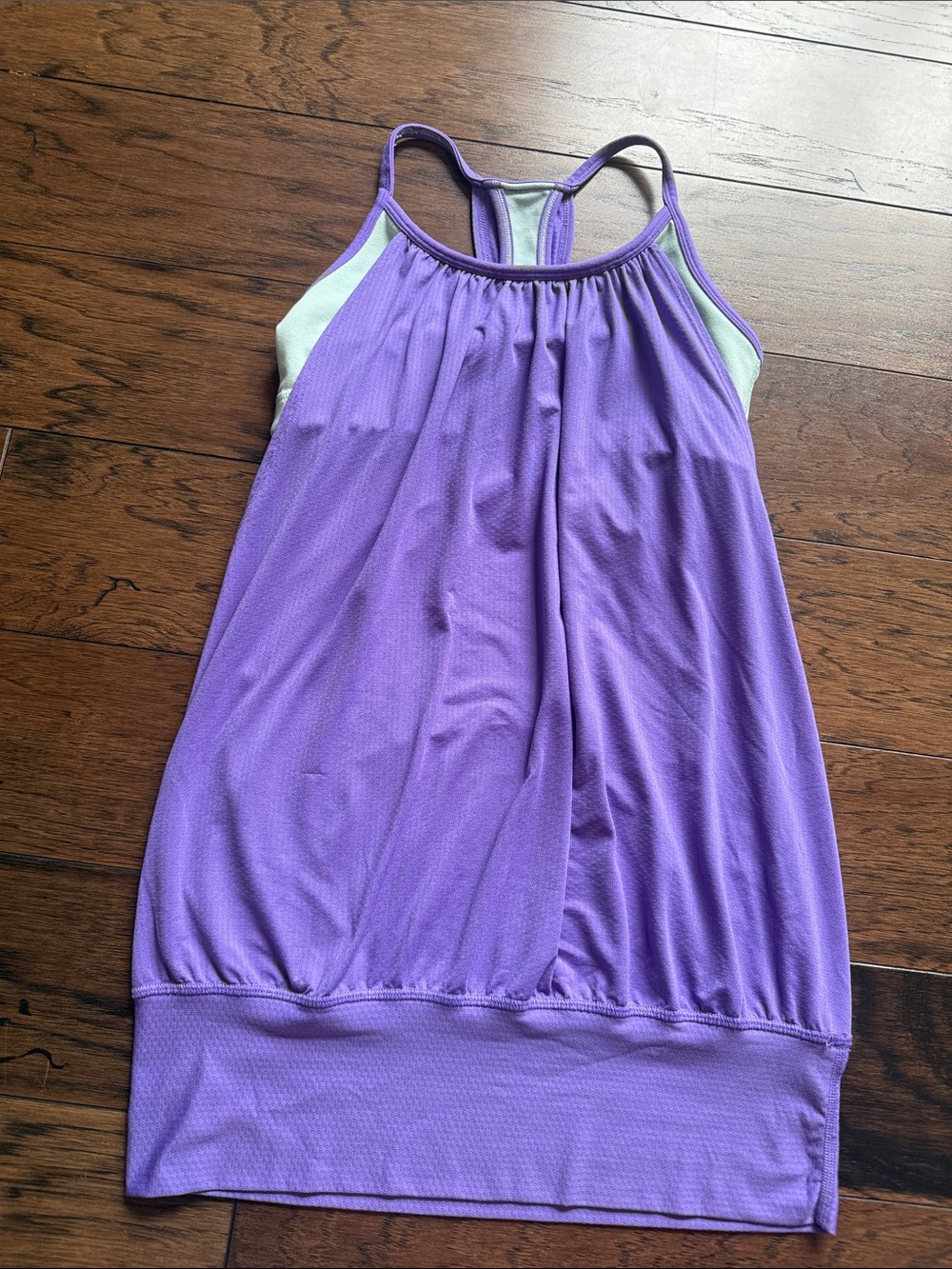 Lululemon vintage tan - Power Purple Aquamarine Sports Bra Combo No Limits Tank